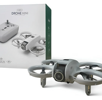 Mini Drone H21 Camara 4k Control Remoto Luces Led Foto Video Gris