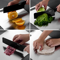 Tabla para Picar en Acero Inoxidable 1MM - Cocina